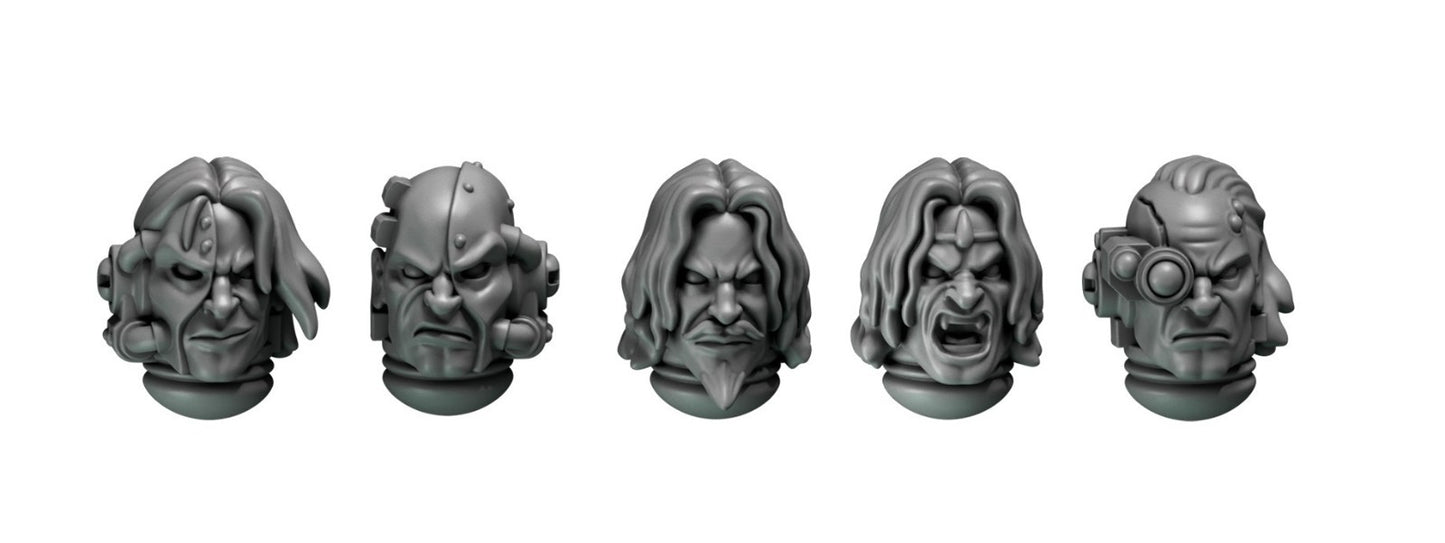 5x Kopf B Crimson Lords