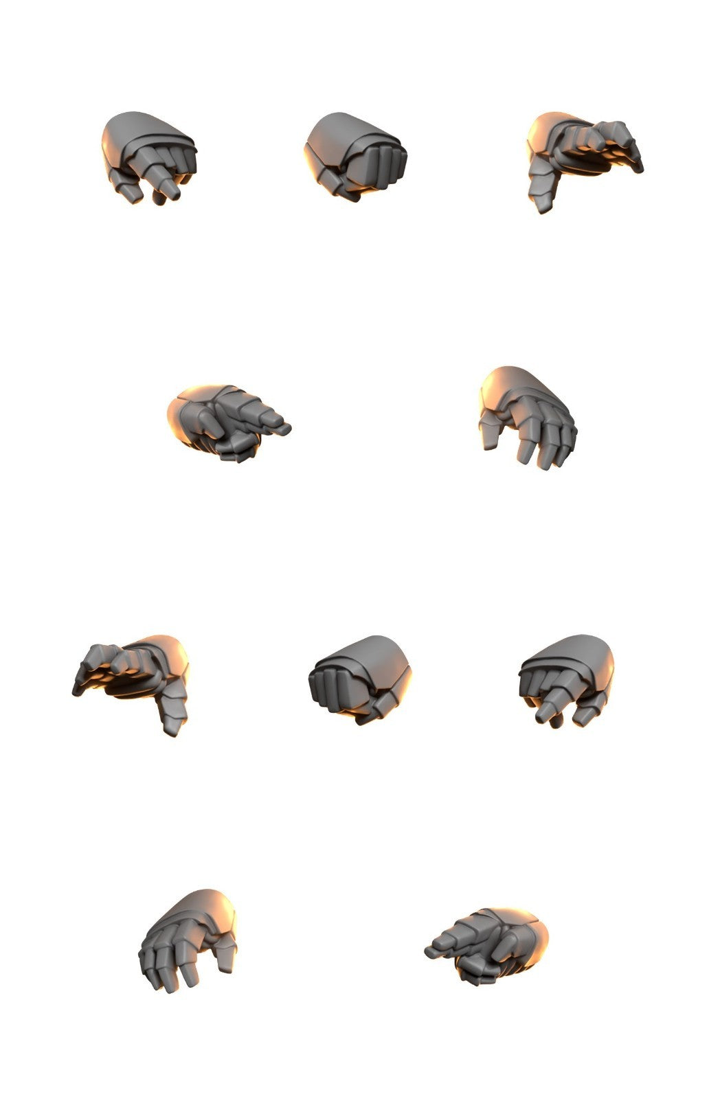 10x Hand Anvil Wardens