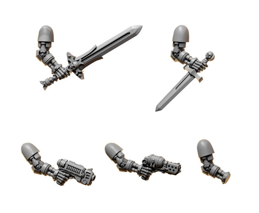 5x Bionische Arme
