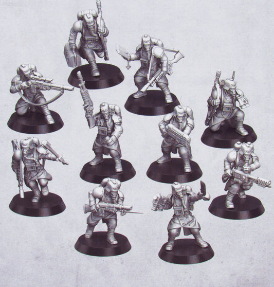 Kill Team: Veteran Guardsmen Death Korps of Krieg