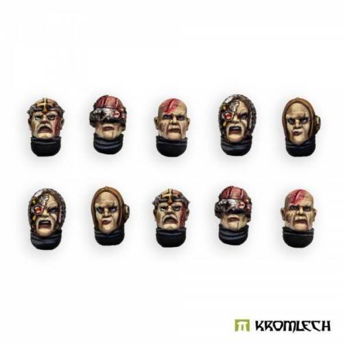 10x Imperial Crusaders Heads Kromlech Bitz KRCB294