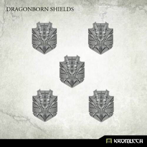 5x Dragonborn Shields Sturmschild Kromlech Bitz KRCB230