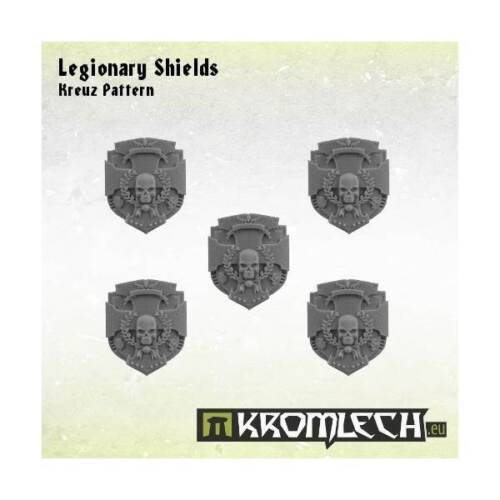 5x Legionary Kreuz Pattern Shields Sturmschild Kromlech Bitz KRCB133