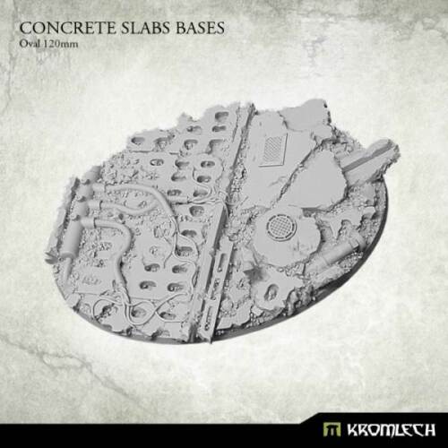 Concrete Slabs Oval 120mm (1) Kromlech KRRB020