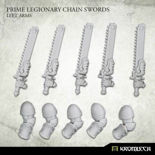 Prime Legionaries CCW Arms: Chain Swords [lef] (5) Kromlech Bitz KRCB271