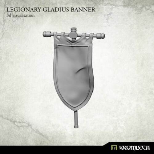 Legionary Gladius Banner Standarte Kromlech Bitz KRCB181