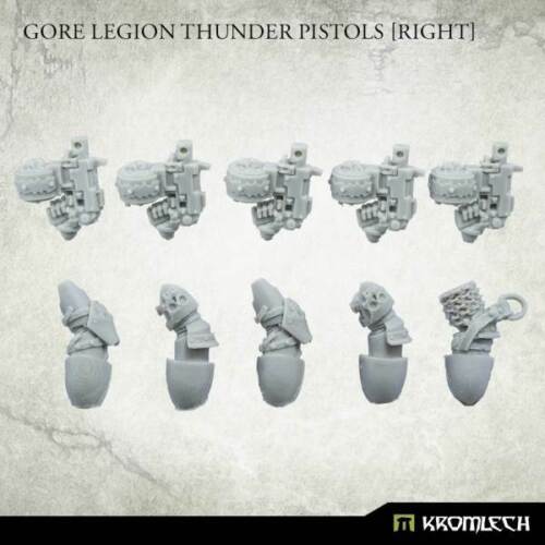Gore Legion Thunder Pistols [right] (5) Kromlech Bitz KRCB243