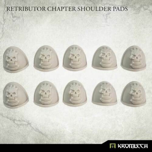 Retributor Chapter Shoulder Pads (10) Schulterpanzer Kromlech Bitz KRCB248