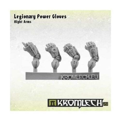 4x Legionary Power Gloves right Energiefaust Kromlech Bitz KRCB131
