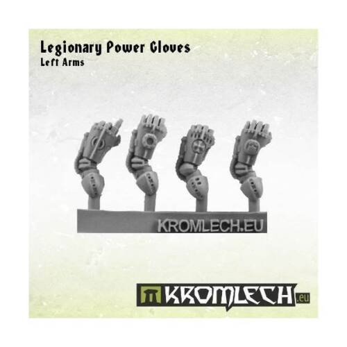 4x Legionary Power Gloves left Energiefaust Kromlech Bitz KRCB130