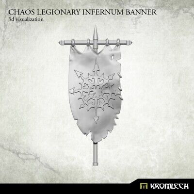 Chaos Legionary Infernum Banner Standarte Kromlech KRCB183
