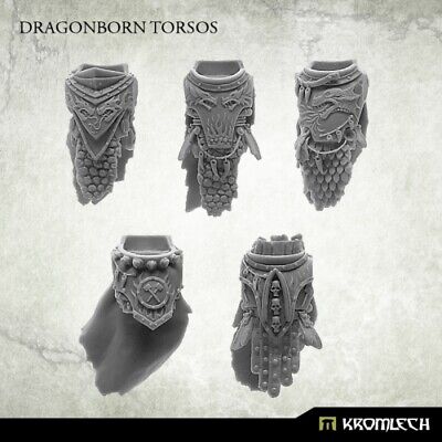 5x Dragonborn Torsos Kromlech Bitz KRCB219