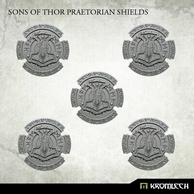 5x Sons of Thor Praetorian Shields Schild Kromlech KRCB217