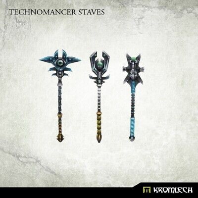 3x Technomancer Staves Stab Kromlech Bitz KRCB061