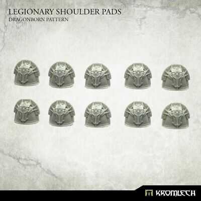 10x Legionary Shoulder Pads: Dragonborn Pattern Schulterpanzer Kromlech KRCB235