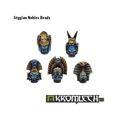 10x Stygian Nobles Heads Kopf / Helm Kromlech Bitz KRCB035