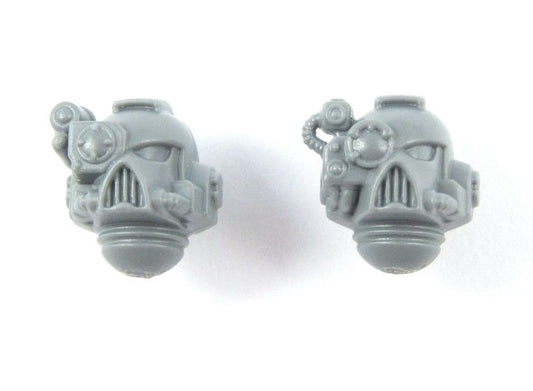2x Kopf/Helm Devastator Squad B0470