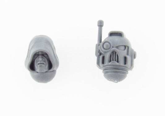 2x Kopf/Helm Robe Deathwatch Veterans B1583