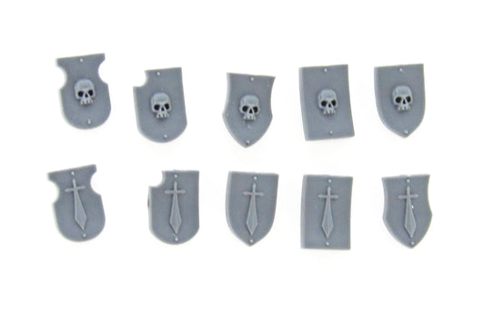 10x Zubehör Grey Knights Terminator Squad B1920