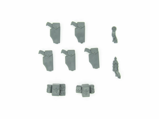 9x Zubehör Pistolen Holster Taschen Heavy Intercessors B2365