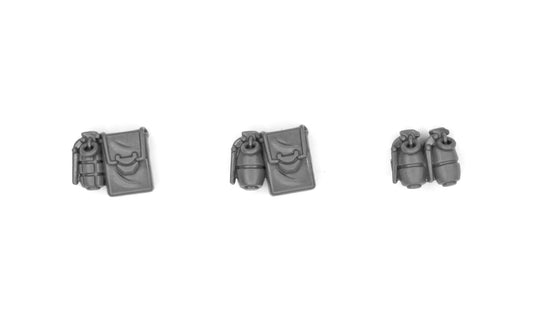 3x Zubehör Granaten Taschen MKIII Tactical Squad B2426