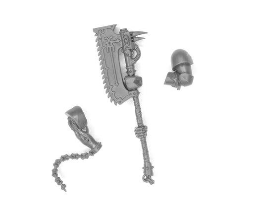 Zweihändige Kettenaxt Khorne Berzerker B2543