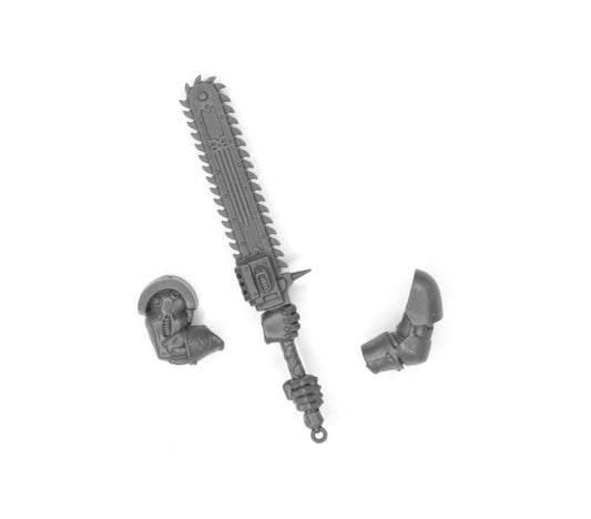 Zweihändiges Kettenschwert Khorne Berzerker B2544