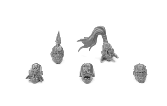 5x Head Jakhals B2635